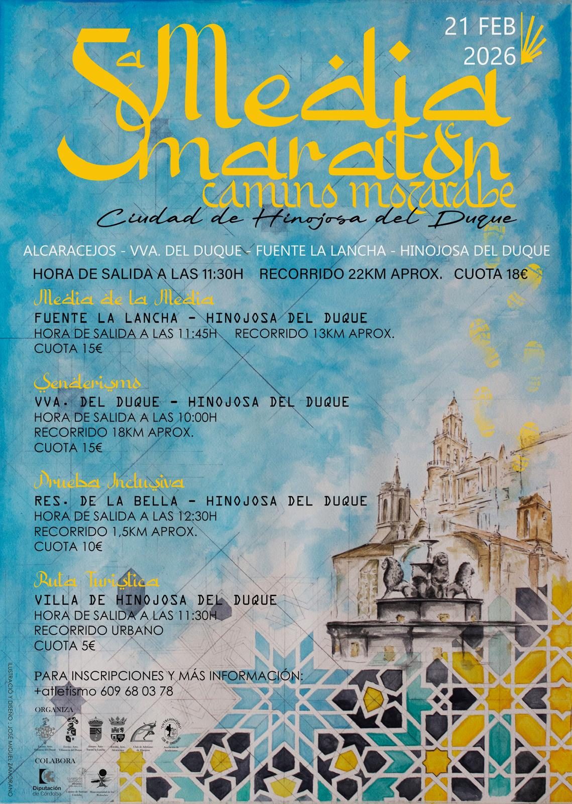 21/02 – 5ª Media Maratón Camino Mozarabe