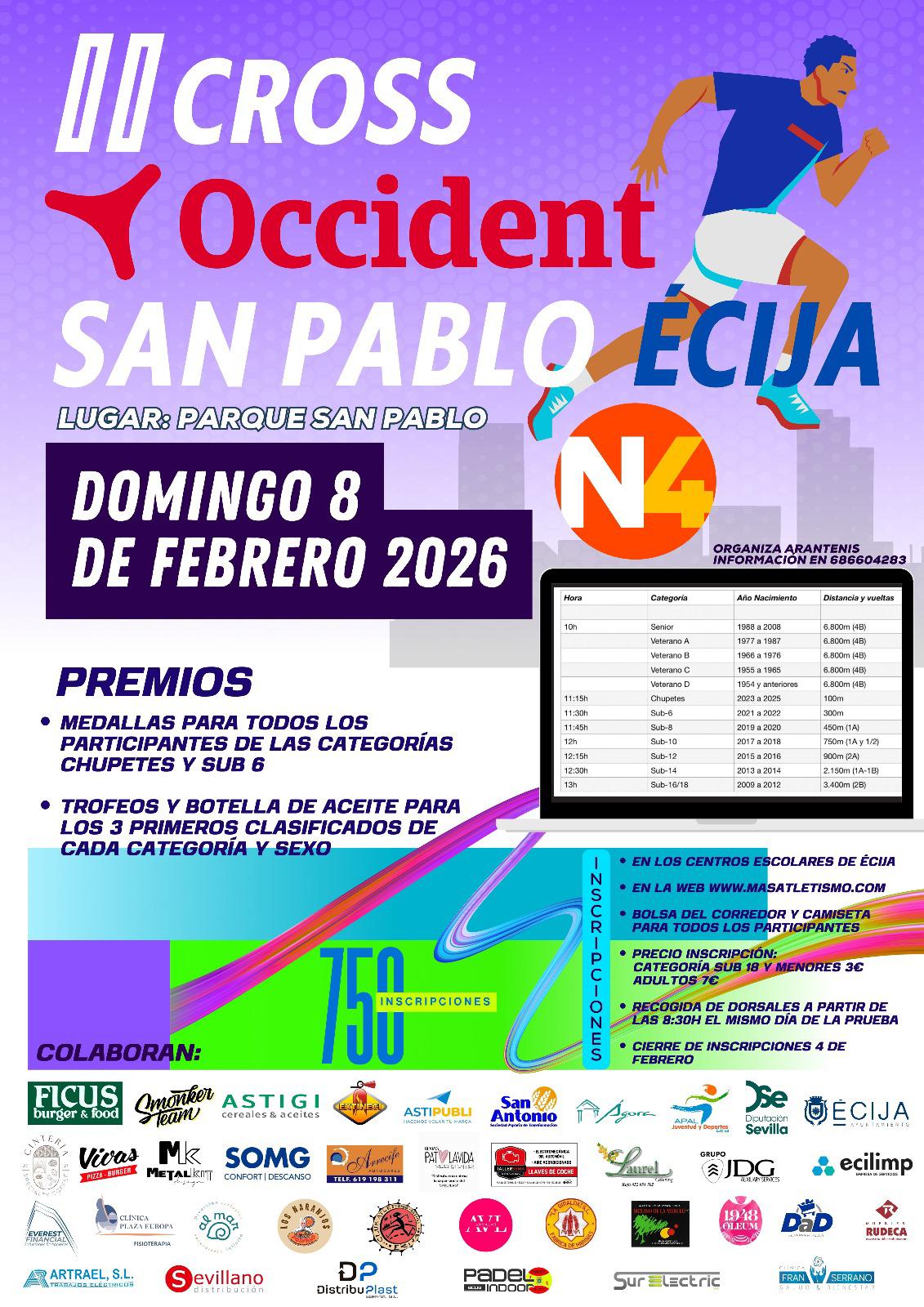 15/02 – II Cros Occident San Pablo – Ecija