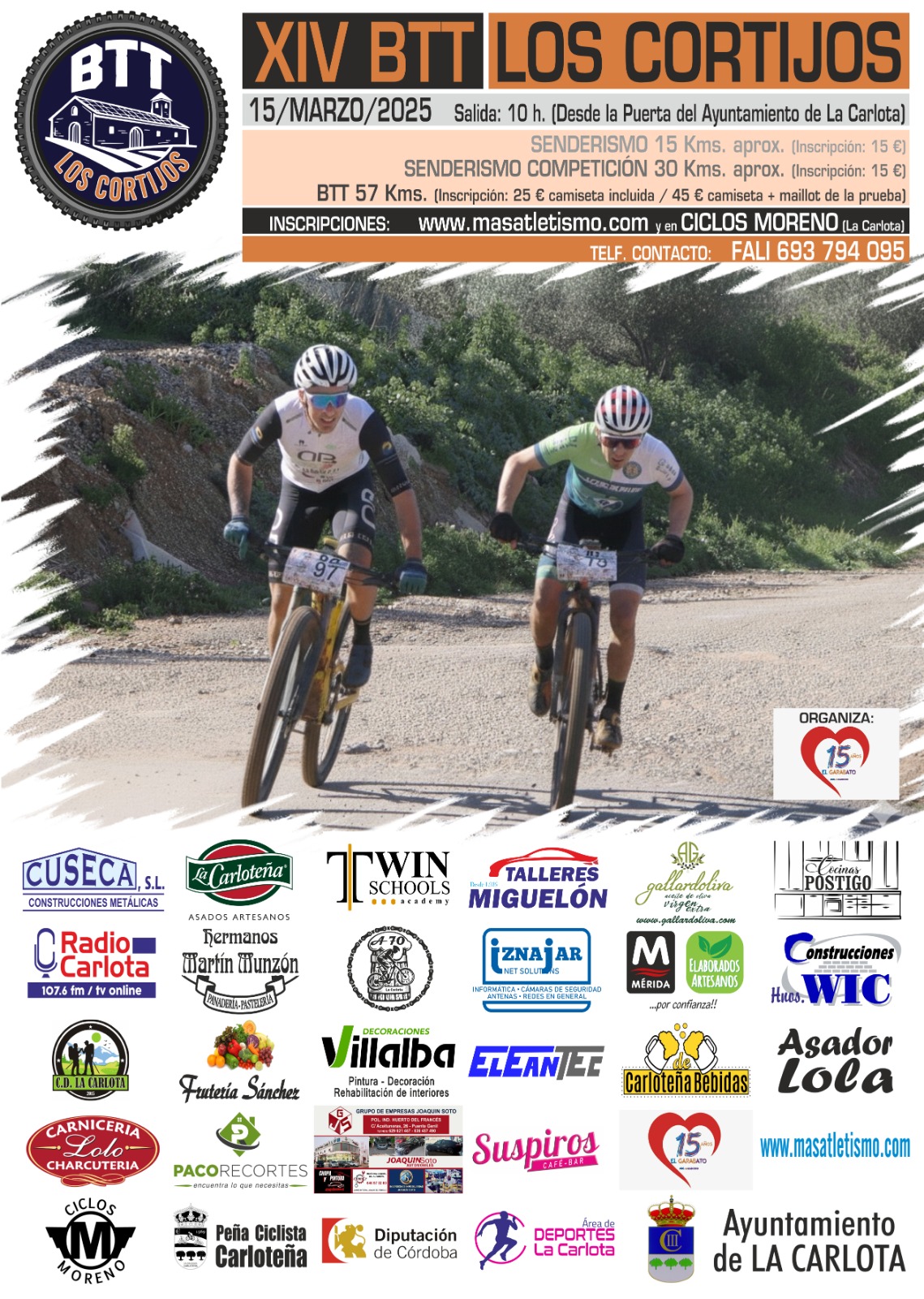 15/03 – XIV BTT Los Cortijos – La Carlota